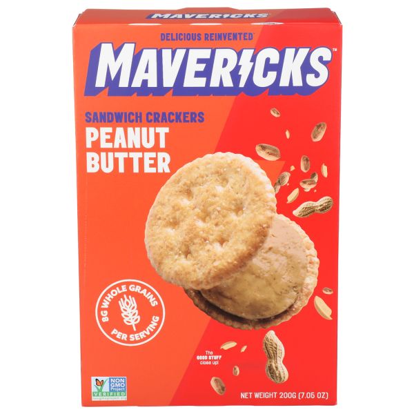 MAVERICKS: Peanut Butter Sandwich Crackers, 7 oz
