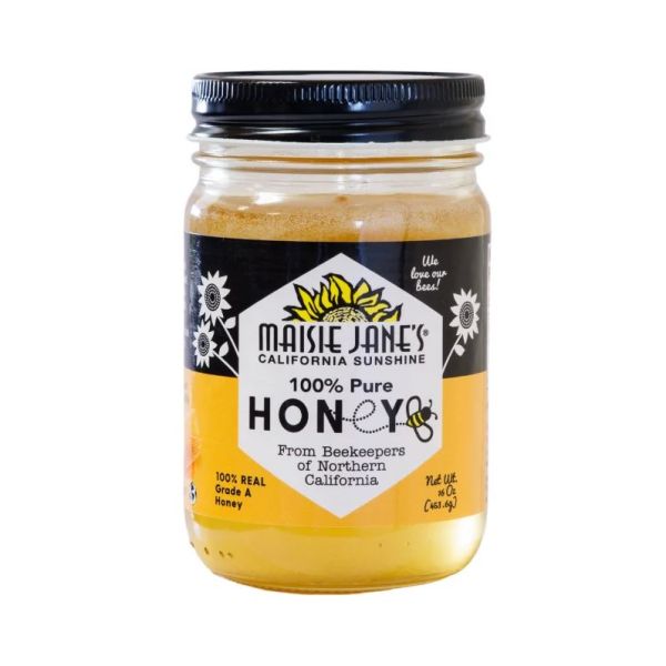MAISIE JANES: Wildflower Honey, 16 oz