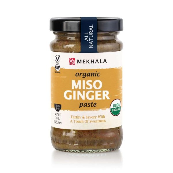 MEKHALA: Organic Miso Ginger Paste, 3.53 oz