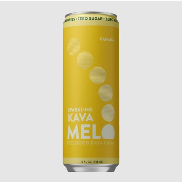 MELO: Banana Cream Sparkling Kava, 12 fo