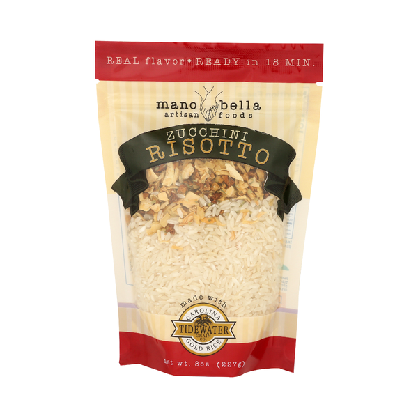 MANO BELLA: Zucchini Risotto, 8 oz
