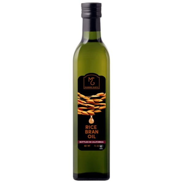 MG MASSIMO GUSTO: Rice Bran Oil, 16.9 oz
