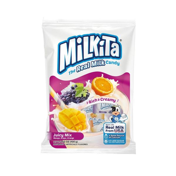 MILKITA: Juicy Mix Candy, 3.52 oz