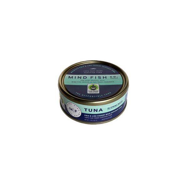 MIND FISH: Skipjack Tuna In Spring Water, 5 oz