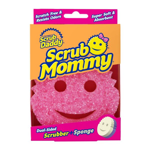 SCRUBDADDY: Scrub Mommy Dual Sided Scrubber Sponge, 1 ea