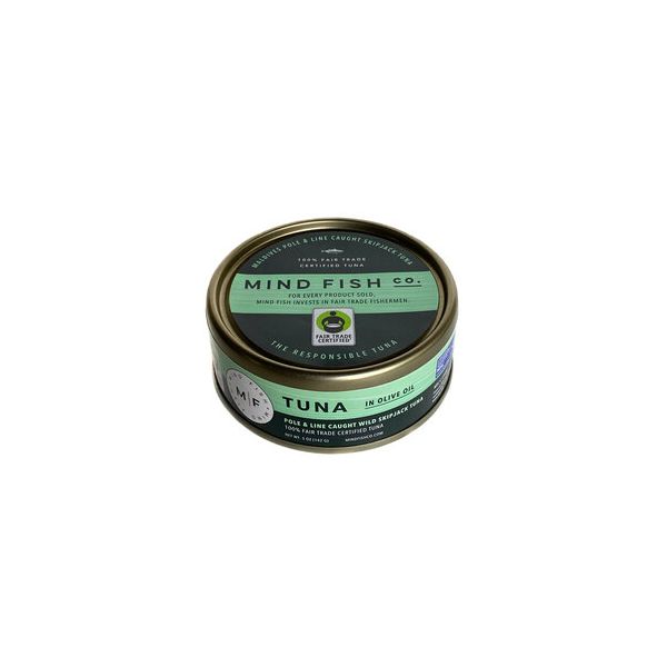 MIND FISH: Skipjack Tuna In Olive Oil, 5 oz