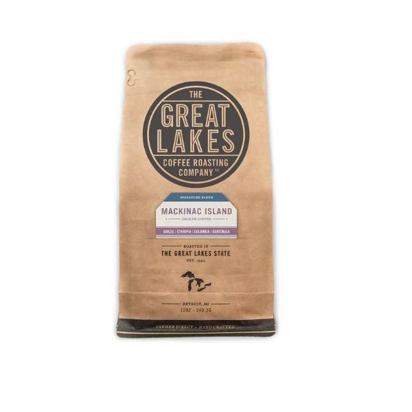 THE GREAT LAKES COFFEE RO: Mackinac Island Ground Coffee, 12 oz