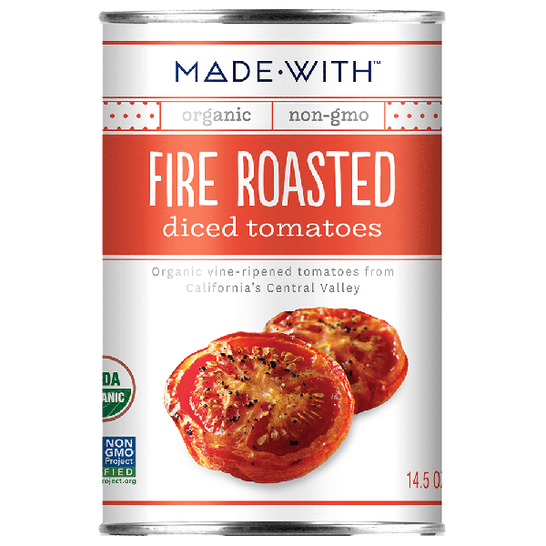 MADE WITH: Tomato Fire Roasted Organic, 14.5 oz