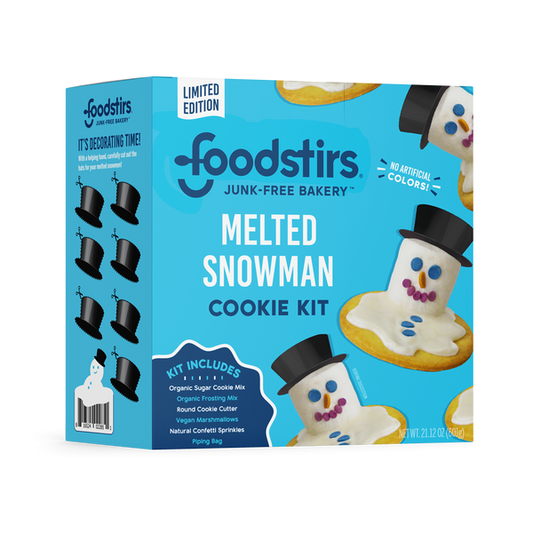 FOODSTIRS: Kit Mix Cookie Snowman, 21.1 oz