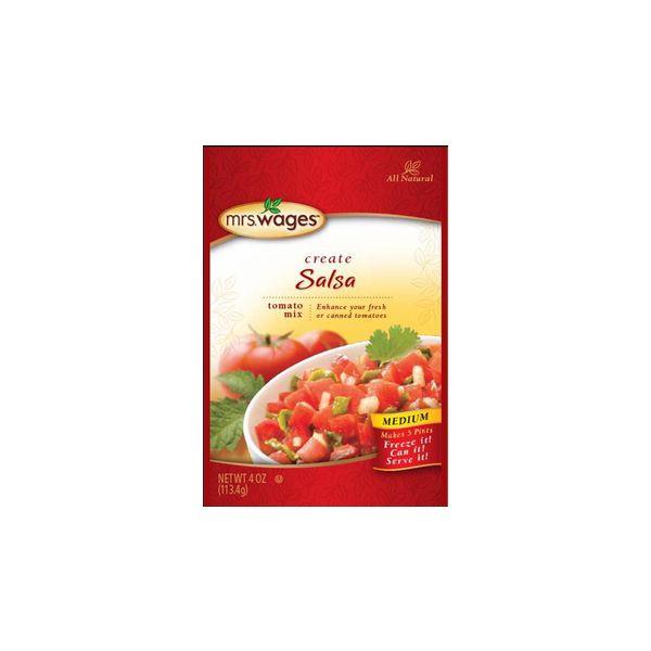MRS WAGES: Salsa Tomato Mix, 4 oz
