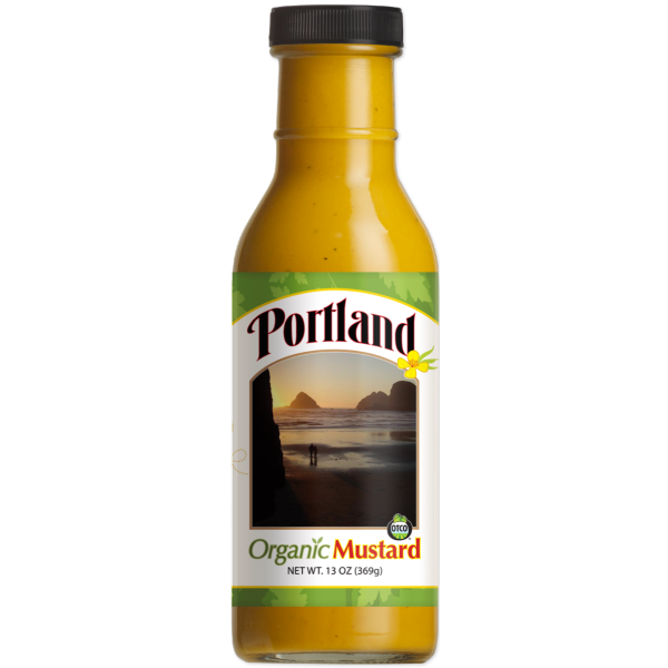 PORTLAND MUSTARD: Organic Yellow Mustard, 13 oz
