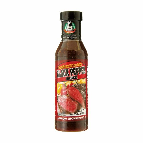NIPPON SHOKKEN USA: Black Pepper Sauce, 14.3 oz