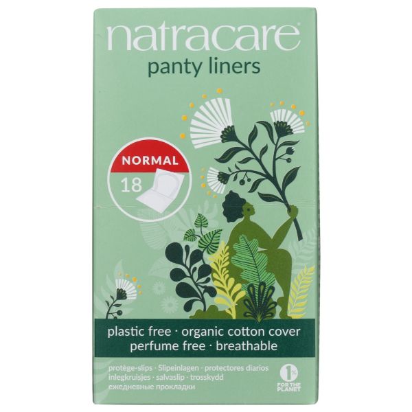 NATRACARE: Normal Panty Liners, 18 pc