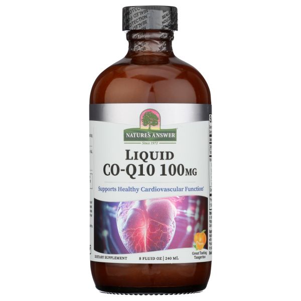 NATURES ANSWER: Liquid COQ10 100mg, 8 fo