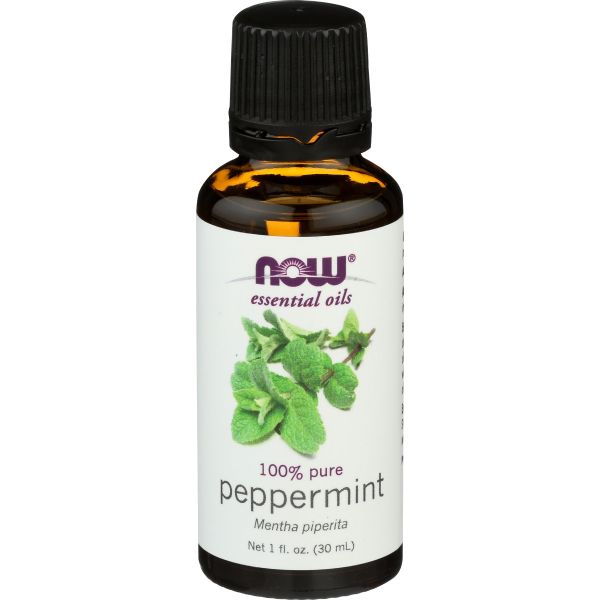 NOW: Peppermint Essential Oil, 1 oz