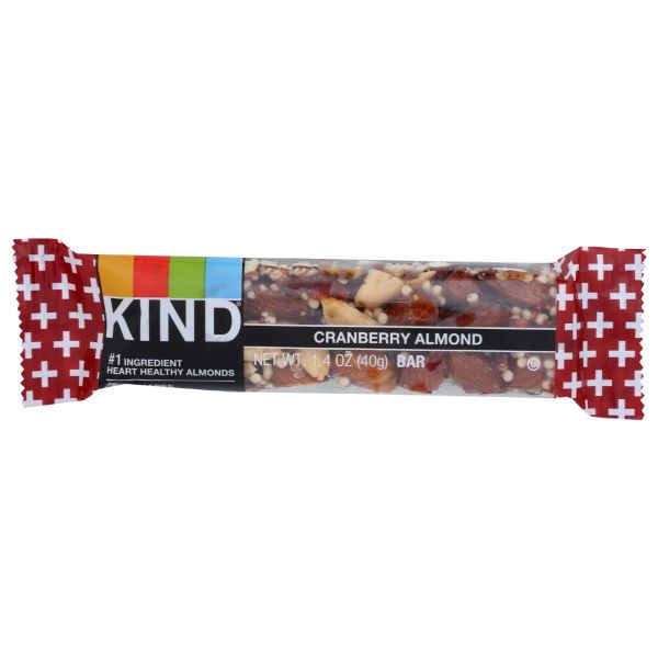 KIND: Cranberry Almond Nut Bars, 1.4 oz