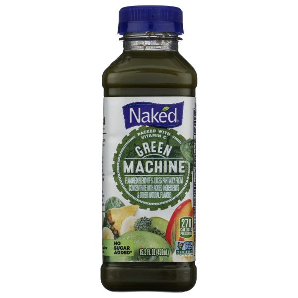 NAKED: Green Machine Boosted Juice Smoothie, 15.2 oz