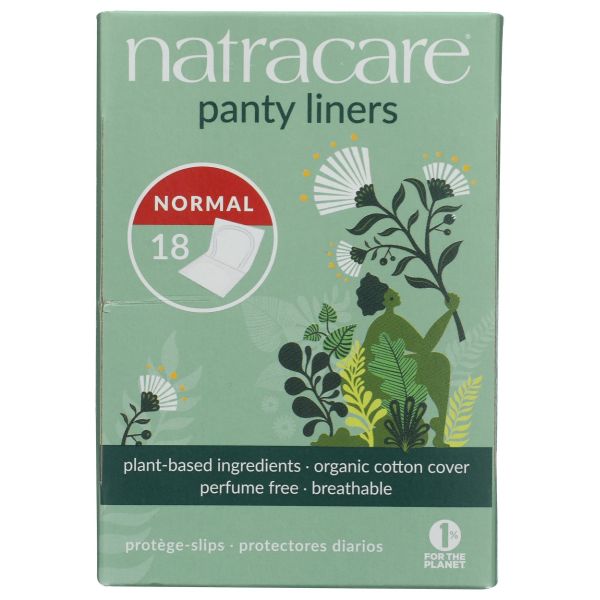 NATRACARE: Normal Panty Liners, 18 pc