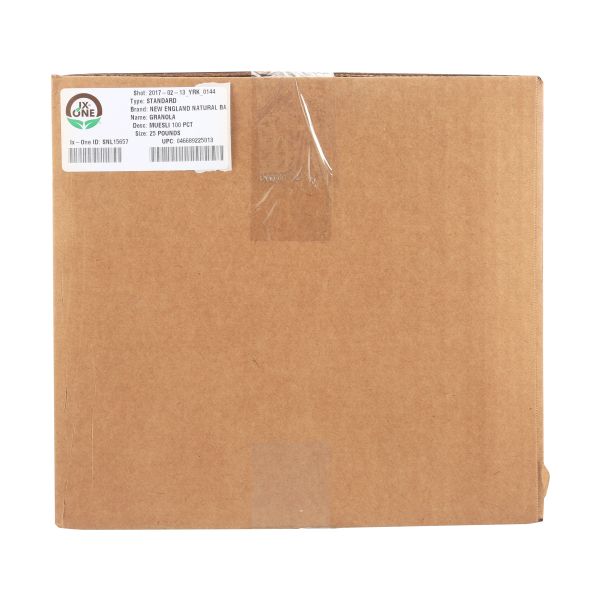 NEW ENGLAND NATURAL: Muesli Organic, 25 lb