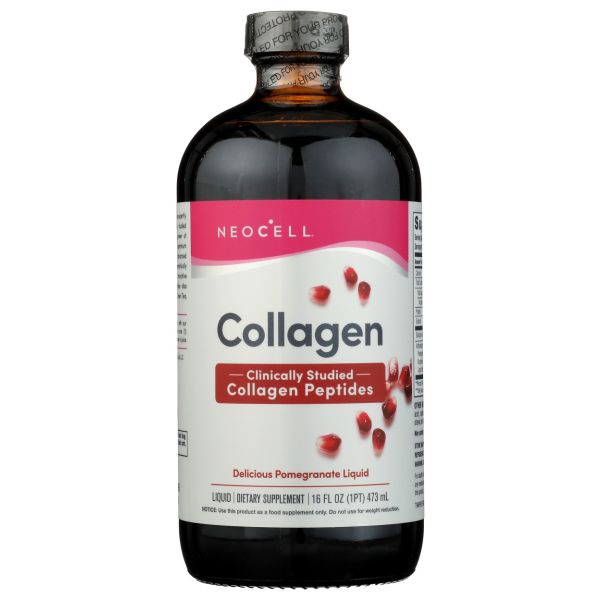 NEOCELL: Collagen Liquid Pomegranate Flavor, 16 fo