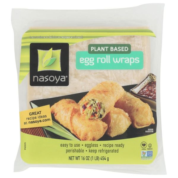 NASOYA: Plant Based Egg Roll Wraps, 16 oz