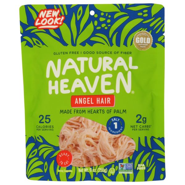 NATURAL HEAVEN: Hearts of Palm Angel Hair, 9 oz