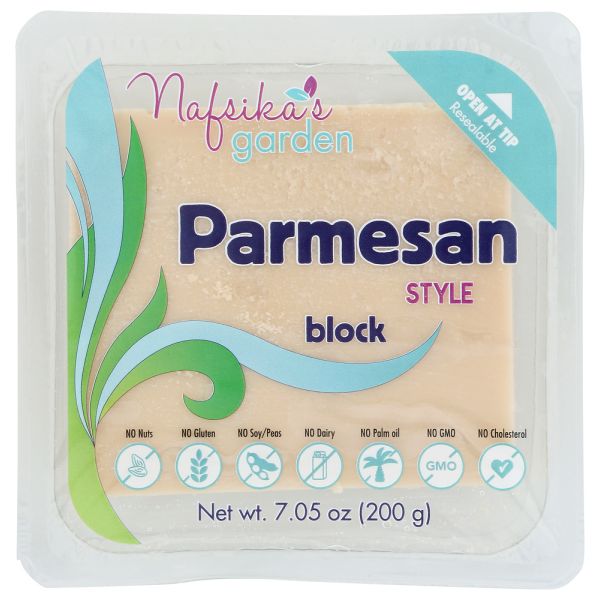 NAFSIKAS GARDEN: Parmesan Style Block Cheese, 200 gm