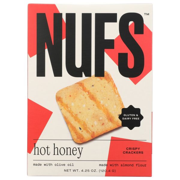 NUFS: Hot Honey Crackers, 4.25 oz