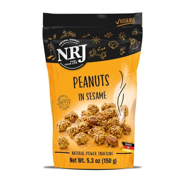 NRJ: Peanuts in Sesame, 5.3 oz