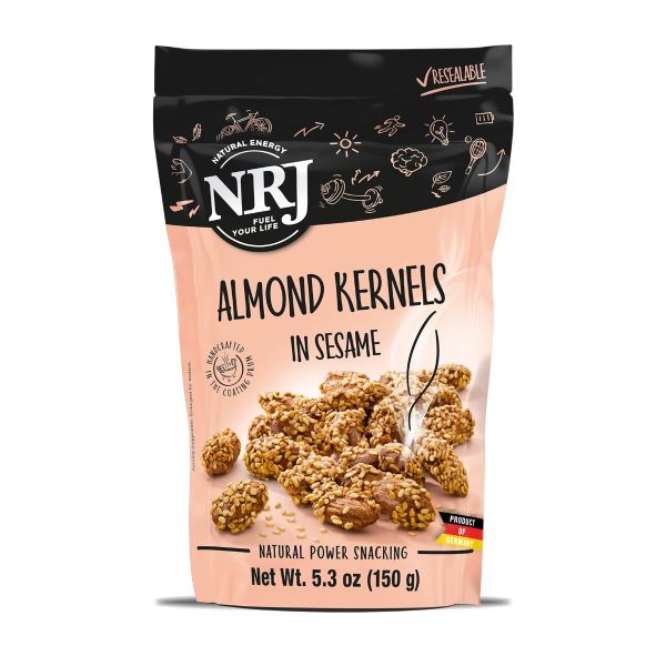 NRJ: Almond Kernels in Sesame, 5.3 oz