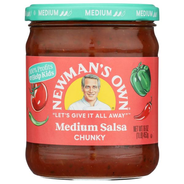 NEWMANS OWN: Salsa Bandito Medium, 16 oz