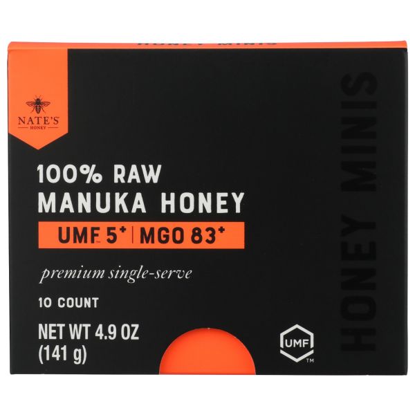 NATURE NATES: Manuka Honey Umf5 Mgo83 10 Count, 4.9 oz
