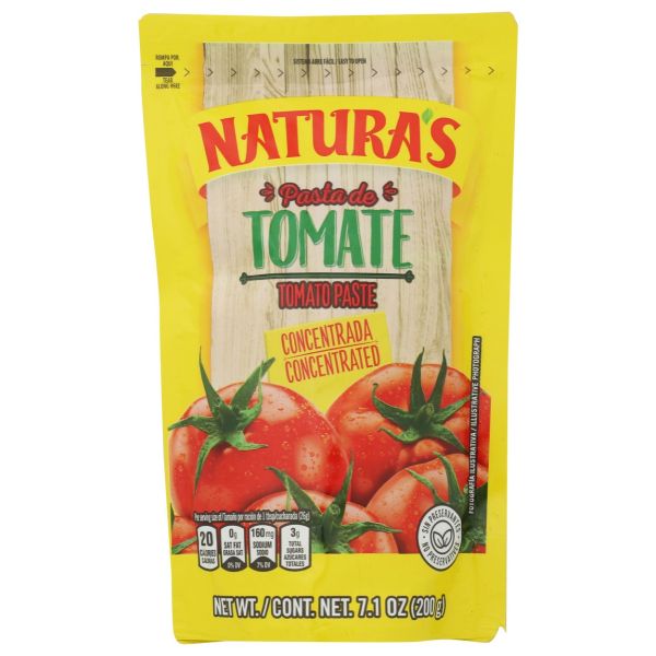 NATURAS: Tomato Paste, 7.1 oz