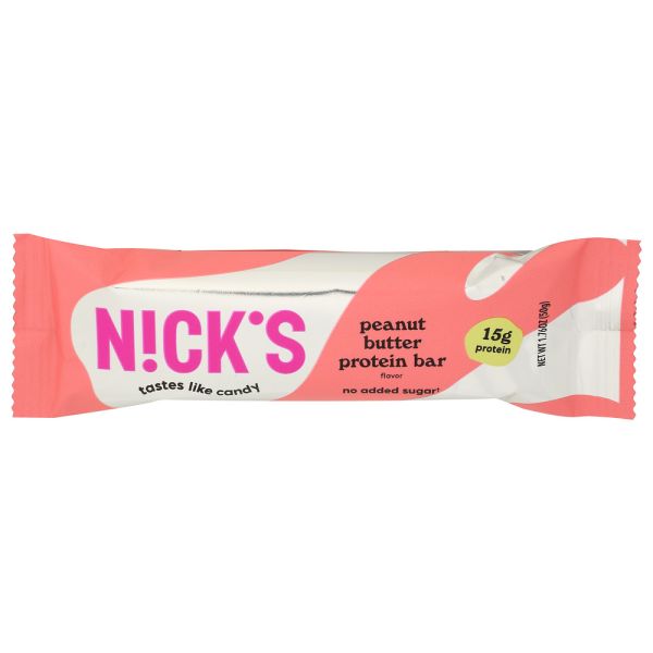 NICKS: Peanut Butter Protein Bar, 1.76 oz