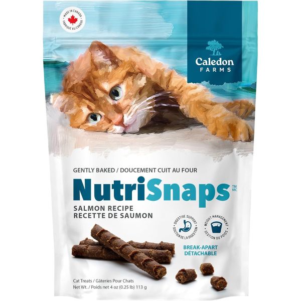 CALEDON FARMS: Nutrisnaps Salmon Recipe, 4 oz