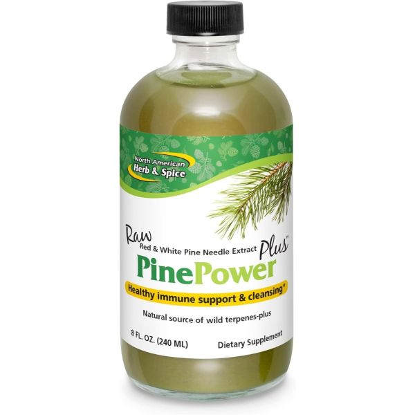 NORTH AMERICAN HERB: Pine Power Plus, 8 fo