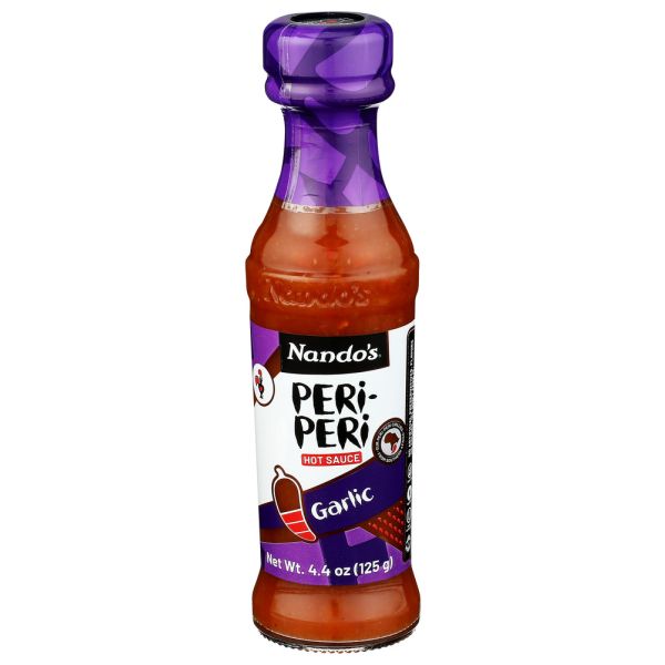 NANDOS: Peri Peri Garlic Hot Sauce, 4.4 oz