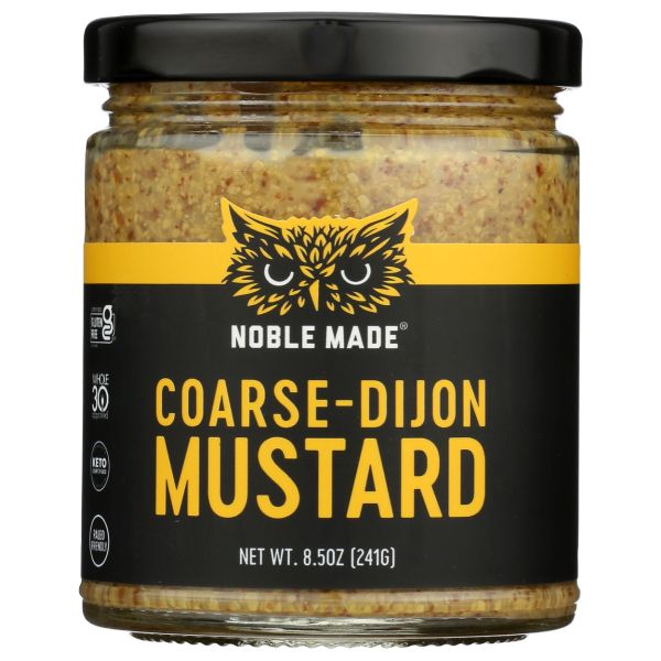 THE NEW PRIMAL: Coarse Dijon Mustard, 8.5 oz