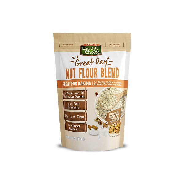 NATURES EARTHLY CHOICE: Nut Flour Blend, 16 oz