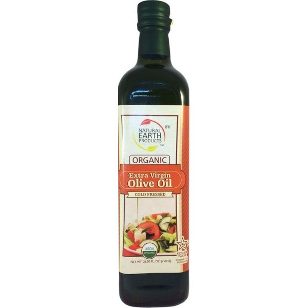 NATURAL EARTH: Organic Extra Virgin Olive Oil, 750 ml