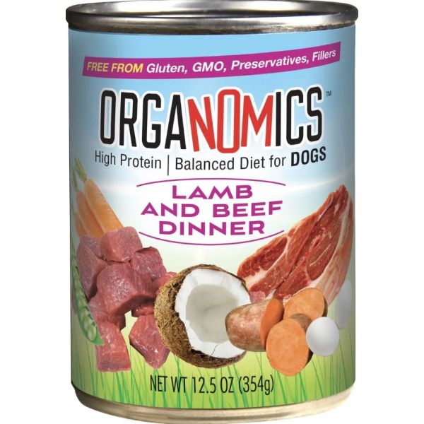 ORGANOMICS: Lamb and Beef Dinner, 12.5 oz