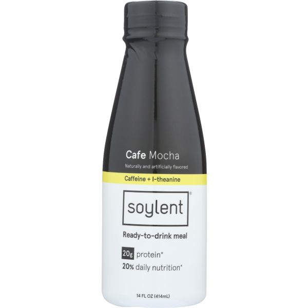 SOYLENT: Cafe Mocha Meal Replacement Shake, 14 fo