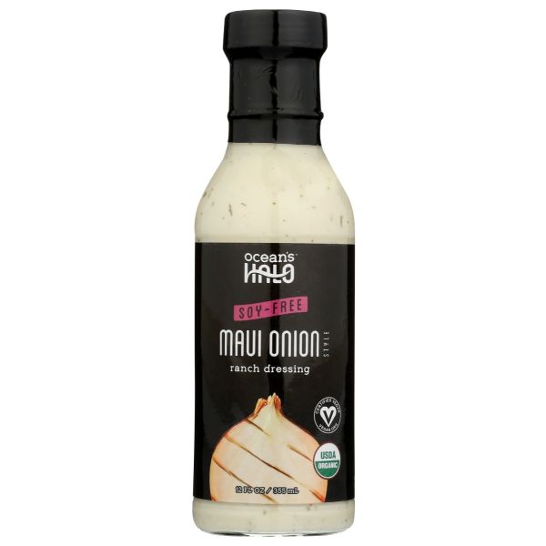 OCEANS HALO: Maui Onion Style Ranch Dressing, 12 fo