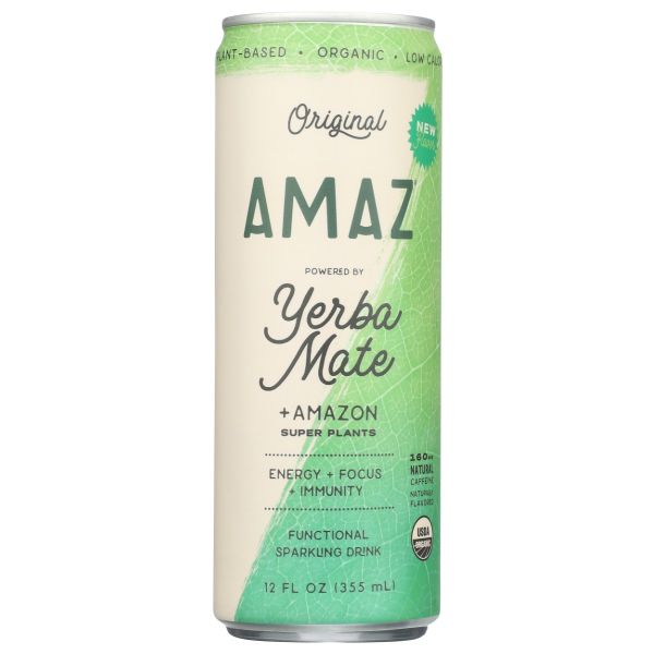 AMAZ: Yerba Mate Original Functional Drink, 12 fo