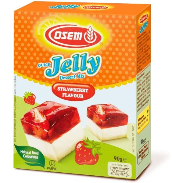 OSEM: Strawberry Quick Jelly Mix, 3.1 oz