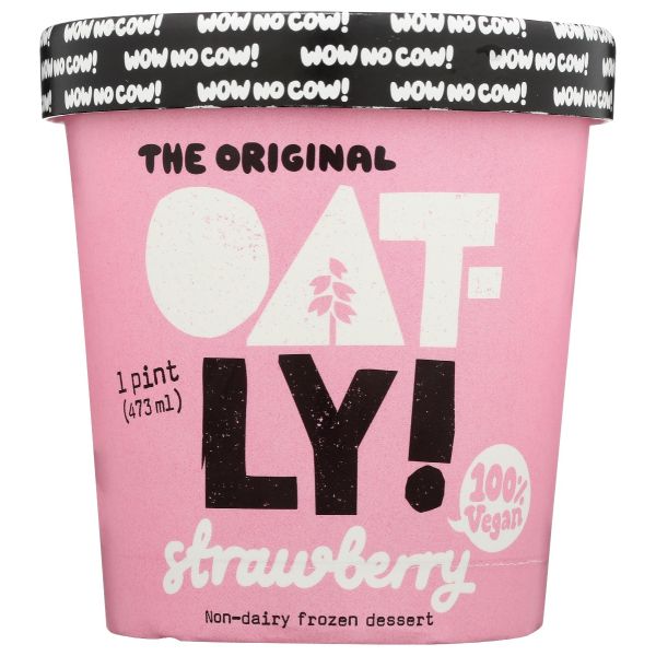 OATLY: Strawberry Ice Cream, 1 pt