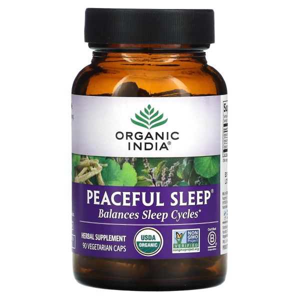 ORGANIC INDIA: Peaceful Sleep, 90 vc