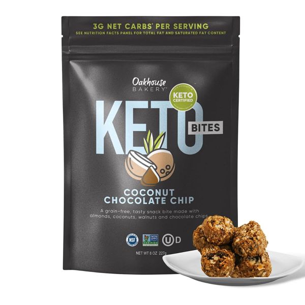 OAKHOUSE BAKERY: Coconut Chocolate Chip Bites, 8 oz
