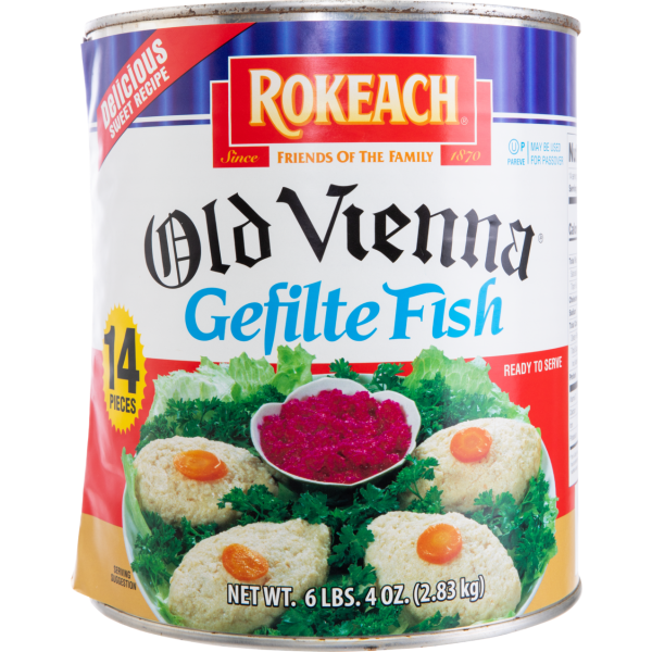 ROKEACH: Old Vienna Gefilte Fish 14 Pc, 6.25 lb