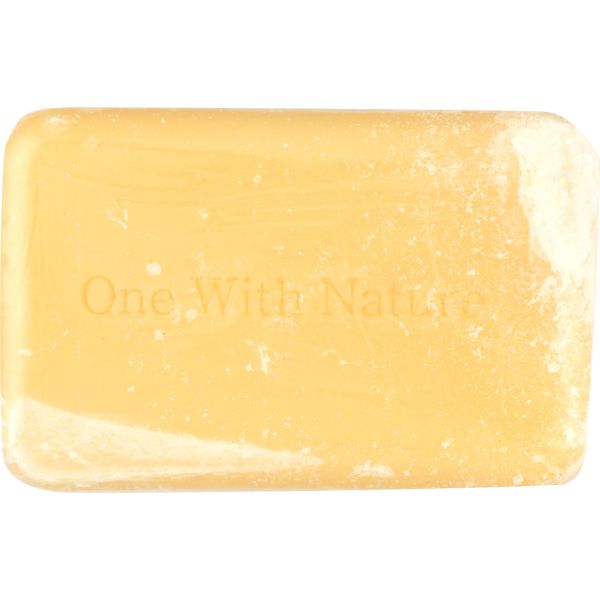 ONE WITH NATURE: Dead Sea Mineral Soap Bar Lemon Verbena, 4 oz